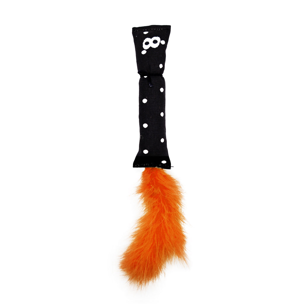 Spooky Squirrel Halloween Catnip Kicker Toy, Organic